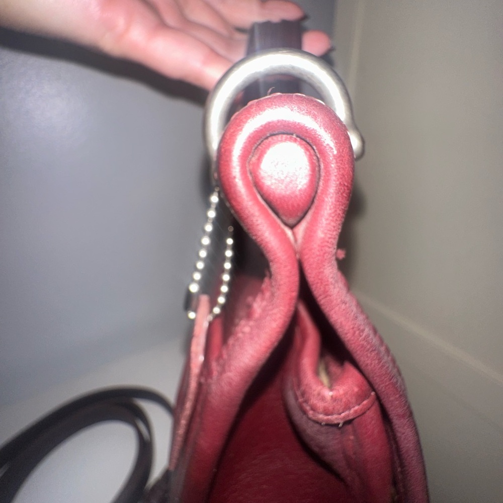 Rare Vintage Coach Willis! Currant and Nickel! - Picture 10 of 13